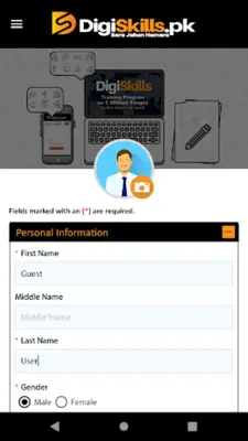DigiSkills LMS android App screenshot 3